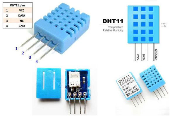 Arduino Compatible Digital Temperature Humidity Sensor Module (DHT11)